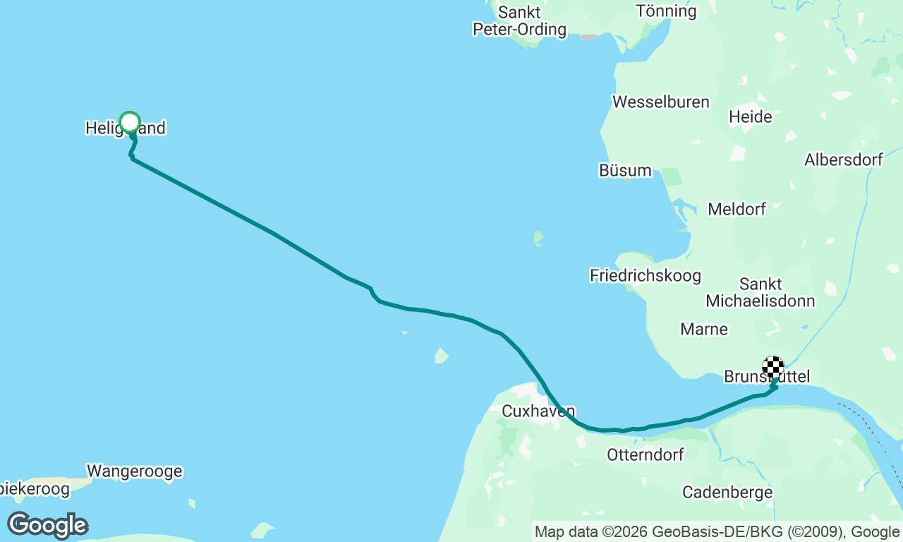 Transit to the Baltic Leg 5: to Brunsbuttel 🇩🇪