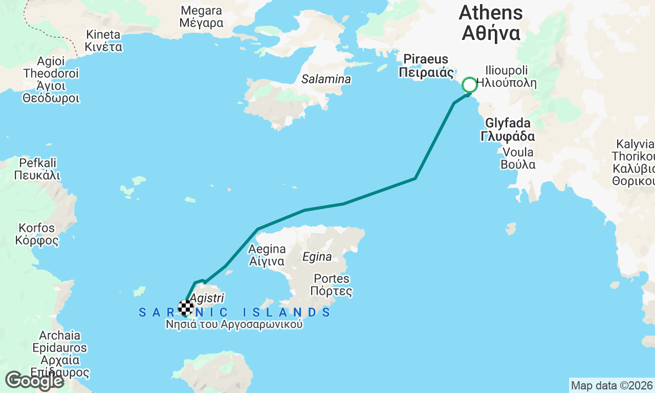 Athens to Agistri