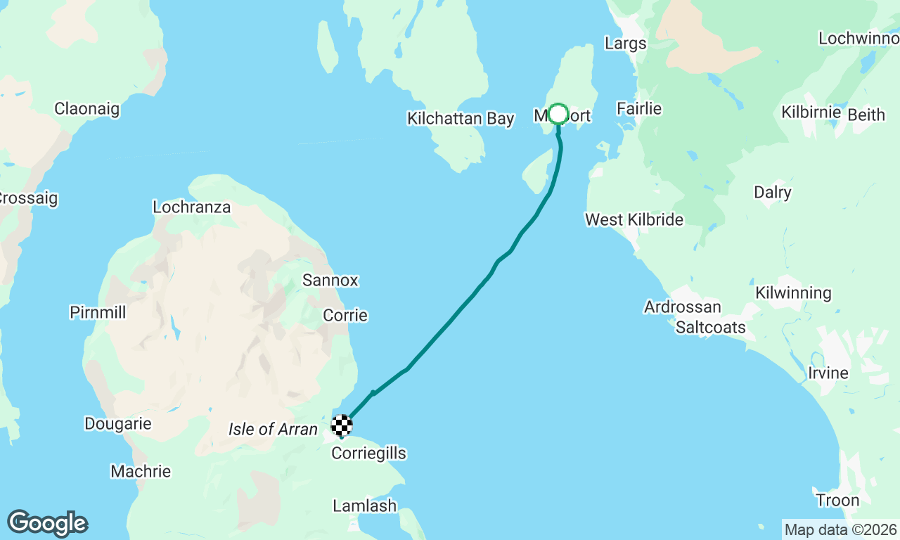 Voyage map