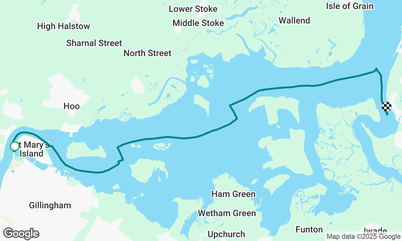 A little sail to Queenborough for the night