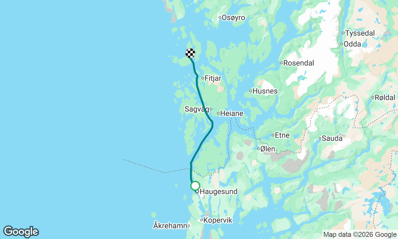 Voyage map