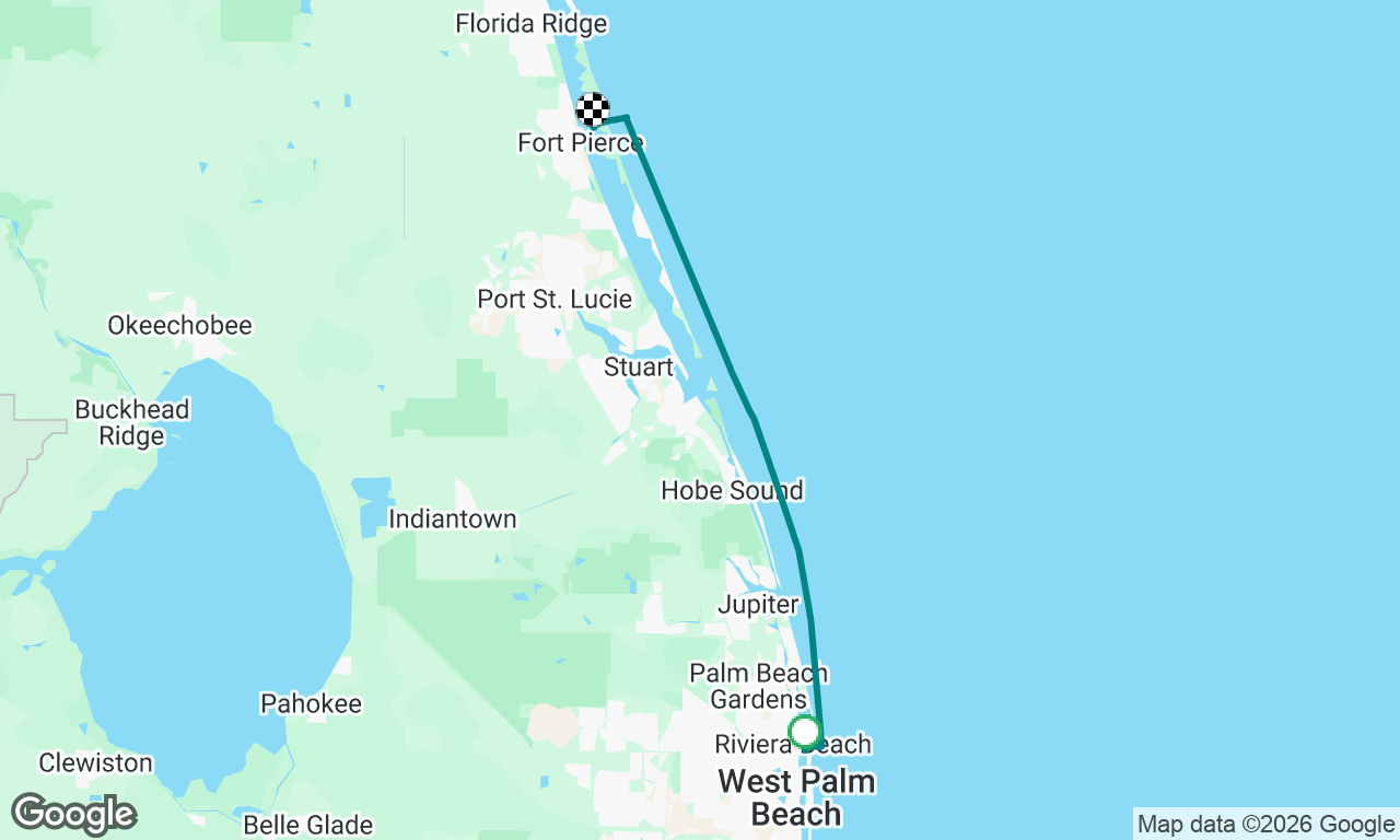 To Ft Pierce