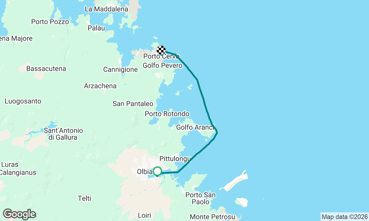 Voyage map