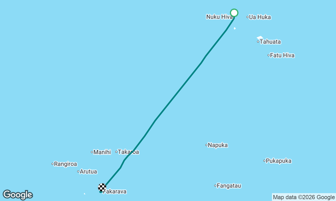 Nuku Hiva to Fakarava 