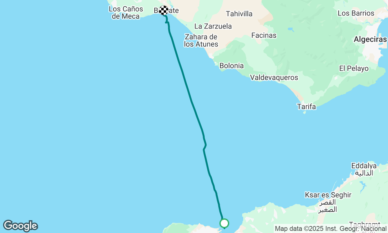 Voyage map