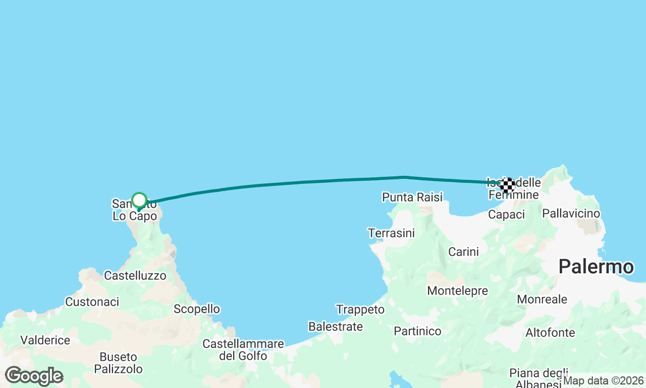 Voyage map