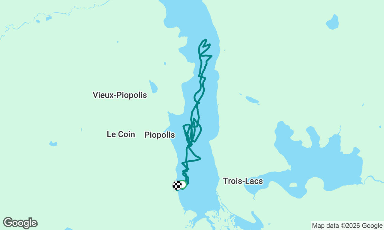 Journée sur le Lac Megantic