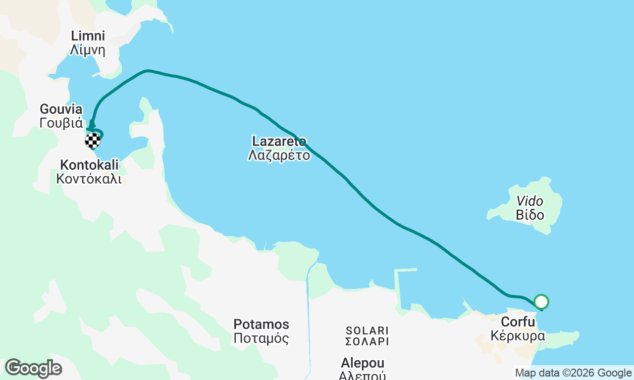 Voyage map