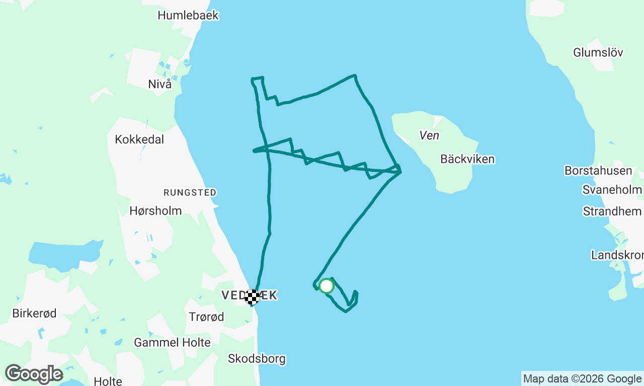 Vedbæk cup 2plads Rosalina 