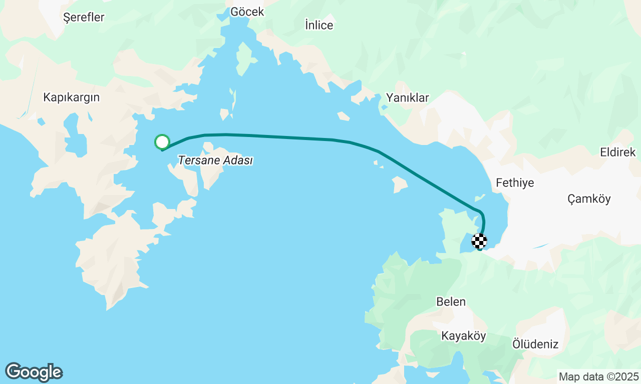 Voyage map
