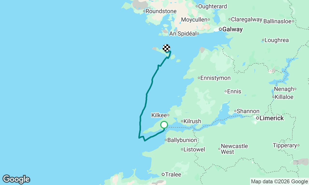 West of Ireland 2026 Kilcredaun to  Inishmore 