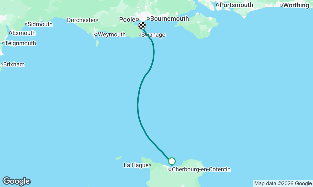 Cherbourg to Poole 
