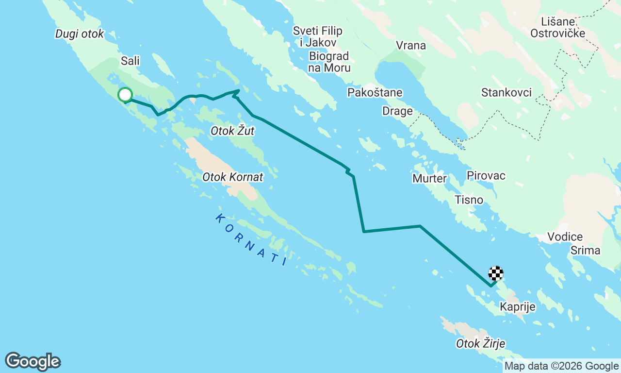Voyage map