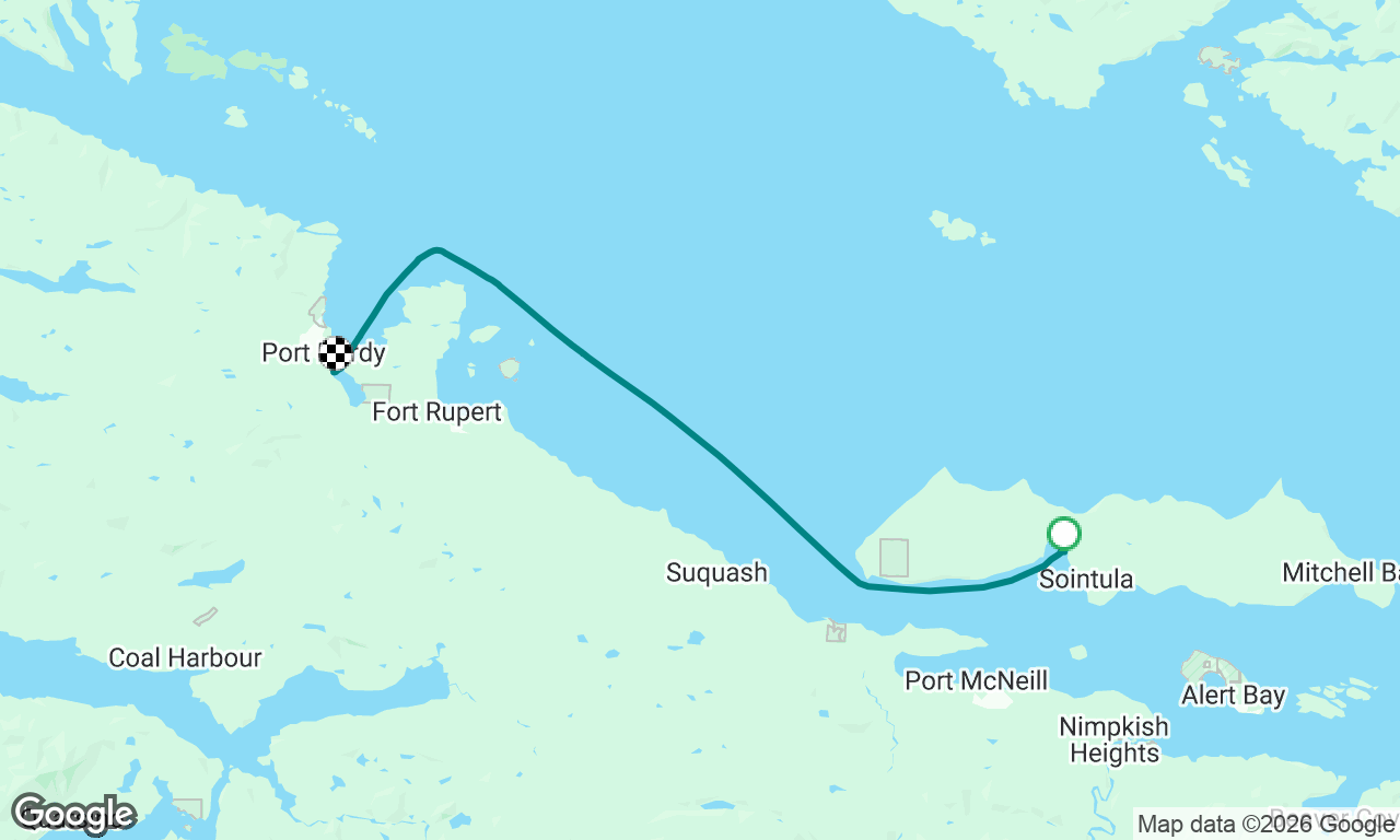 Voyage map