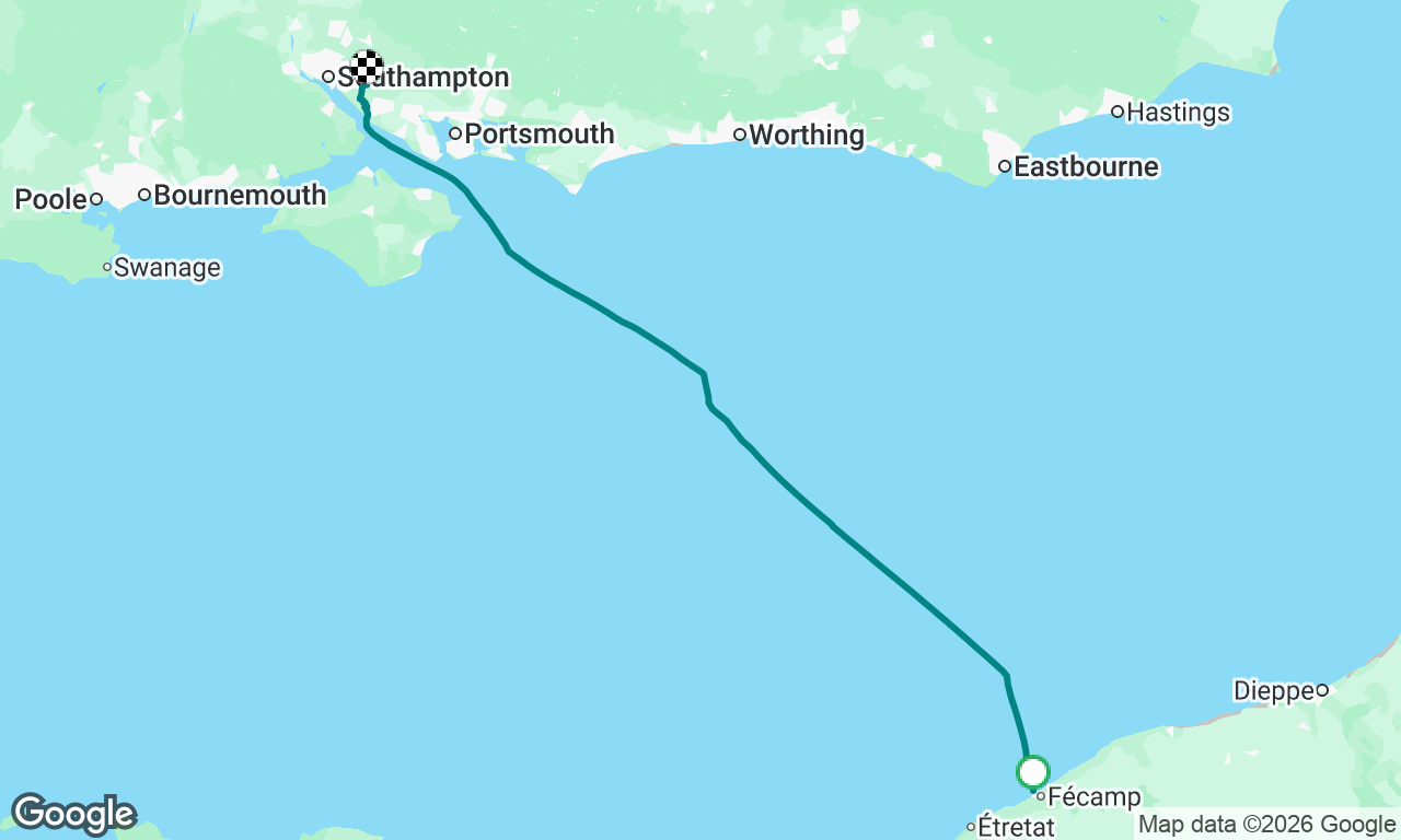 Voyage map