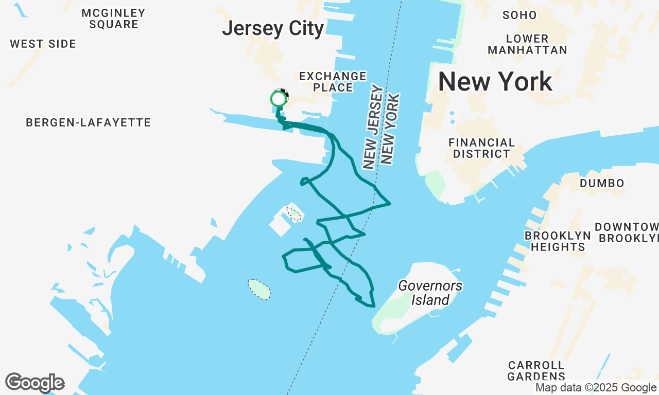 Voyage map