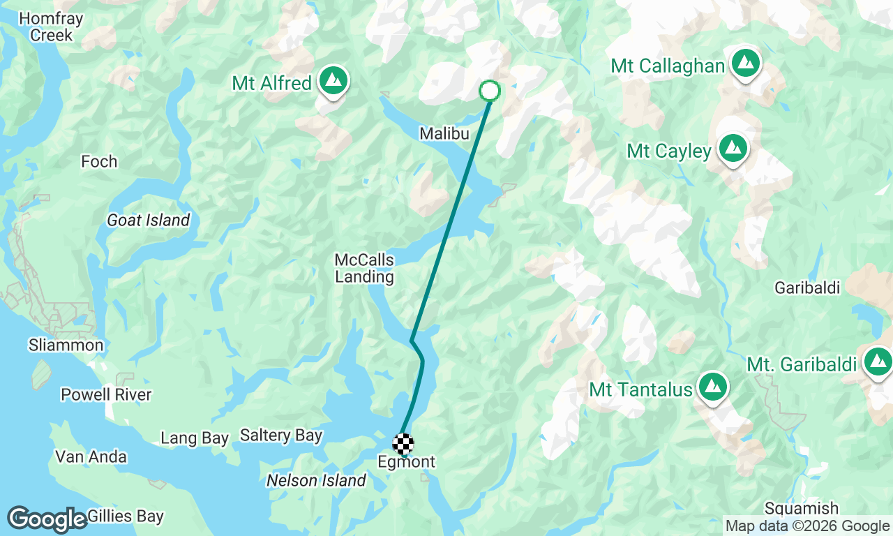 Voyage map
