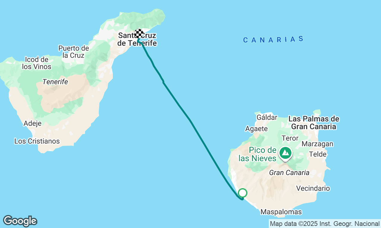 Voyage map