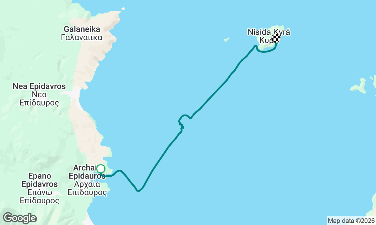 Voyage map