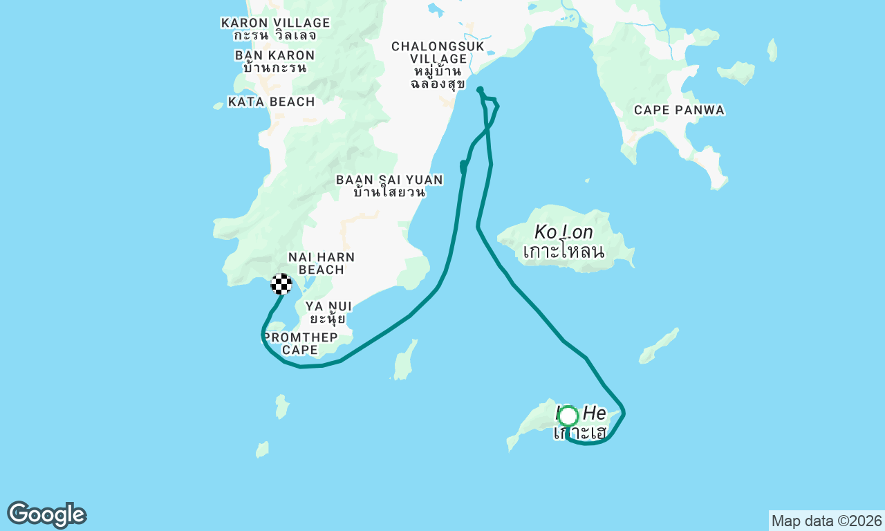 Coral Island to Nai Harn
