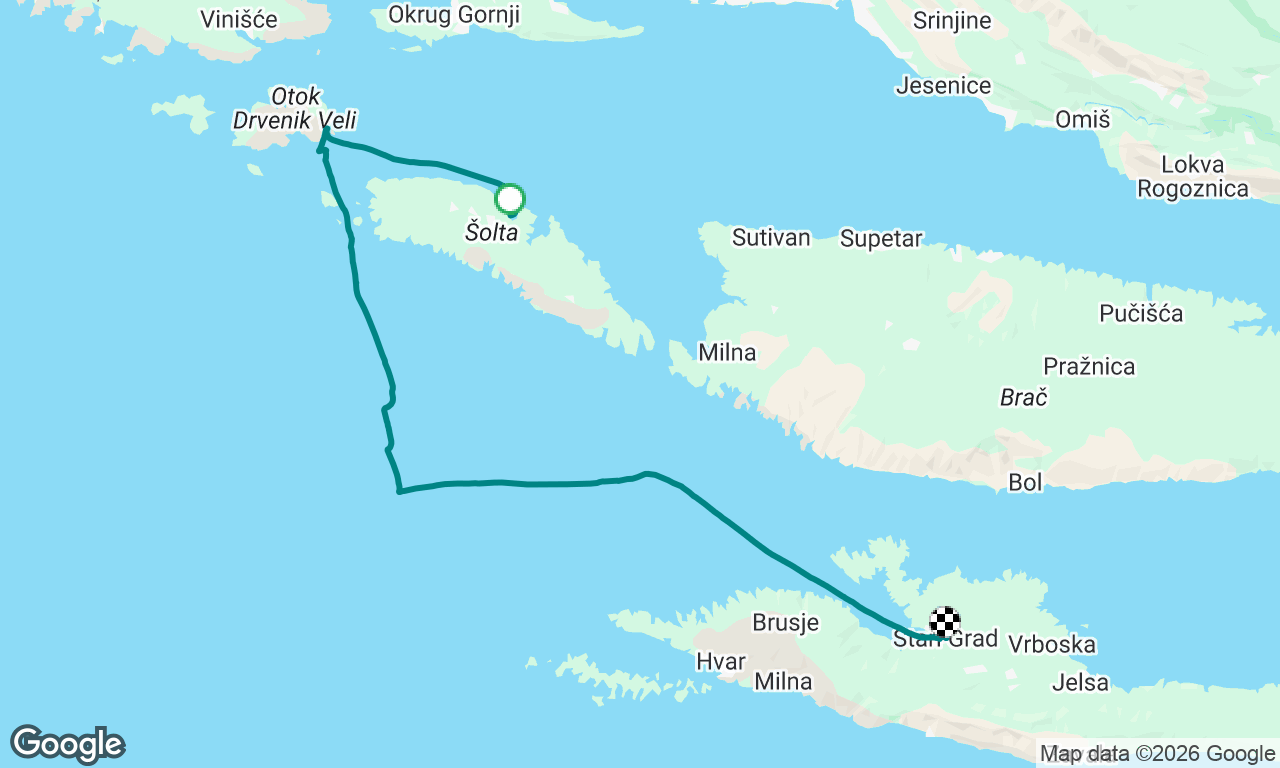 Voyage map