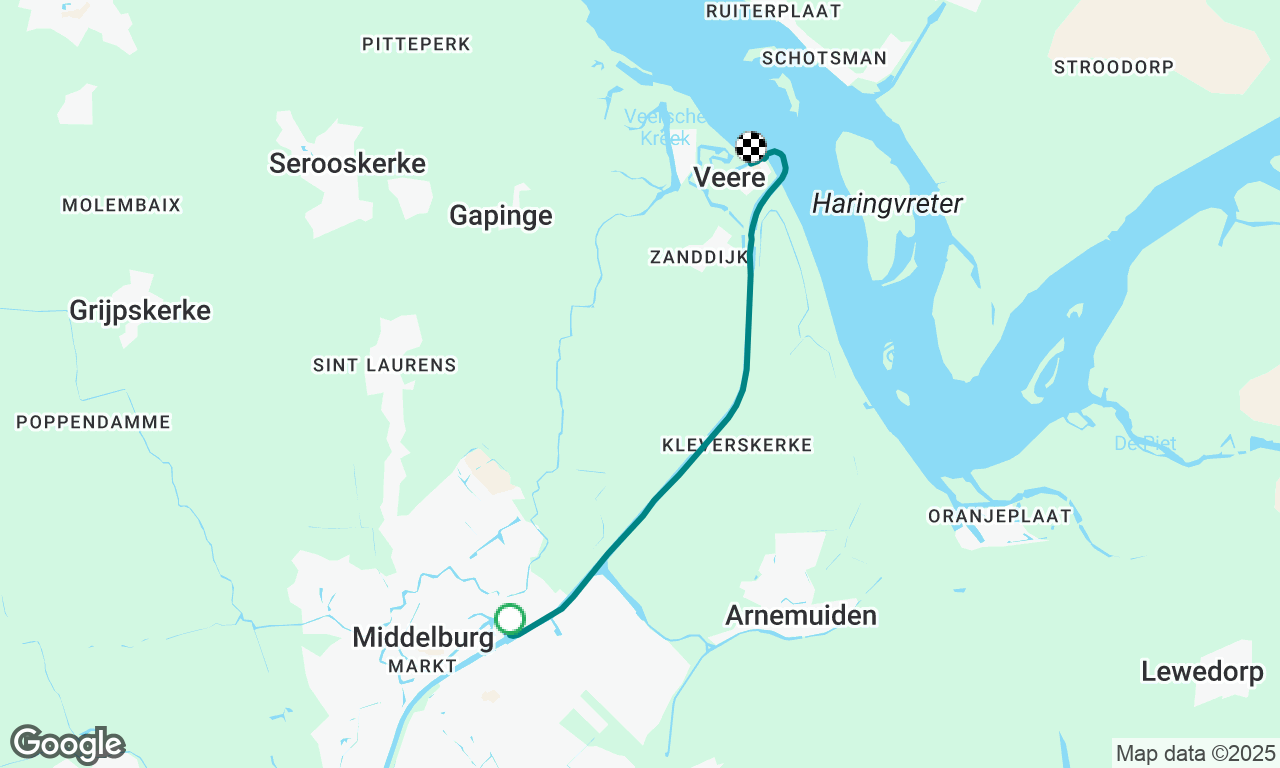 Middelburg to Veere