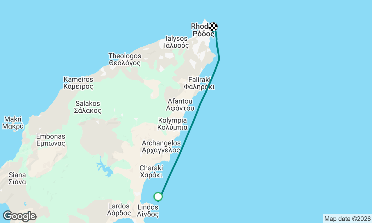 Levkas to Rhodes Leg 3