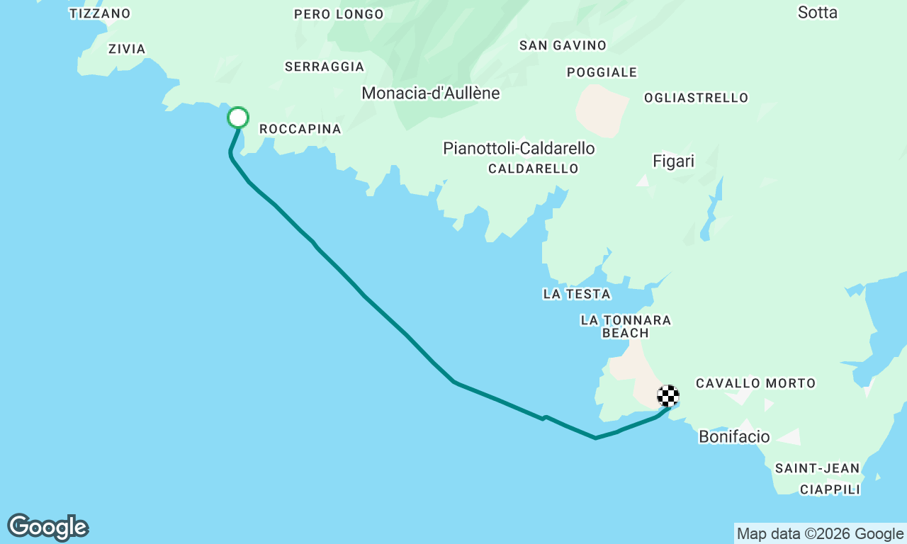 Voyage map