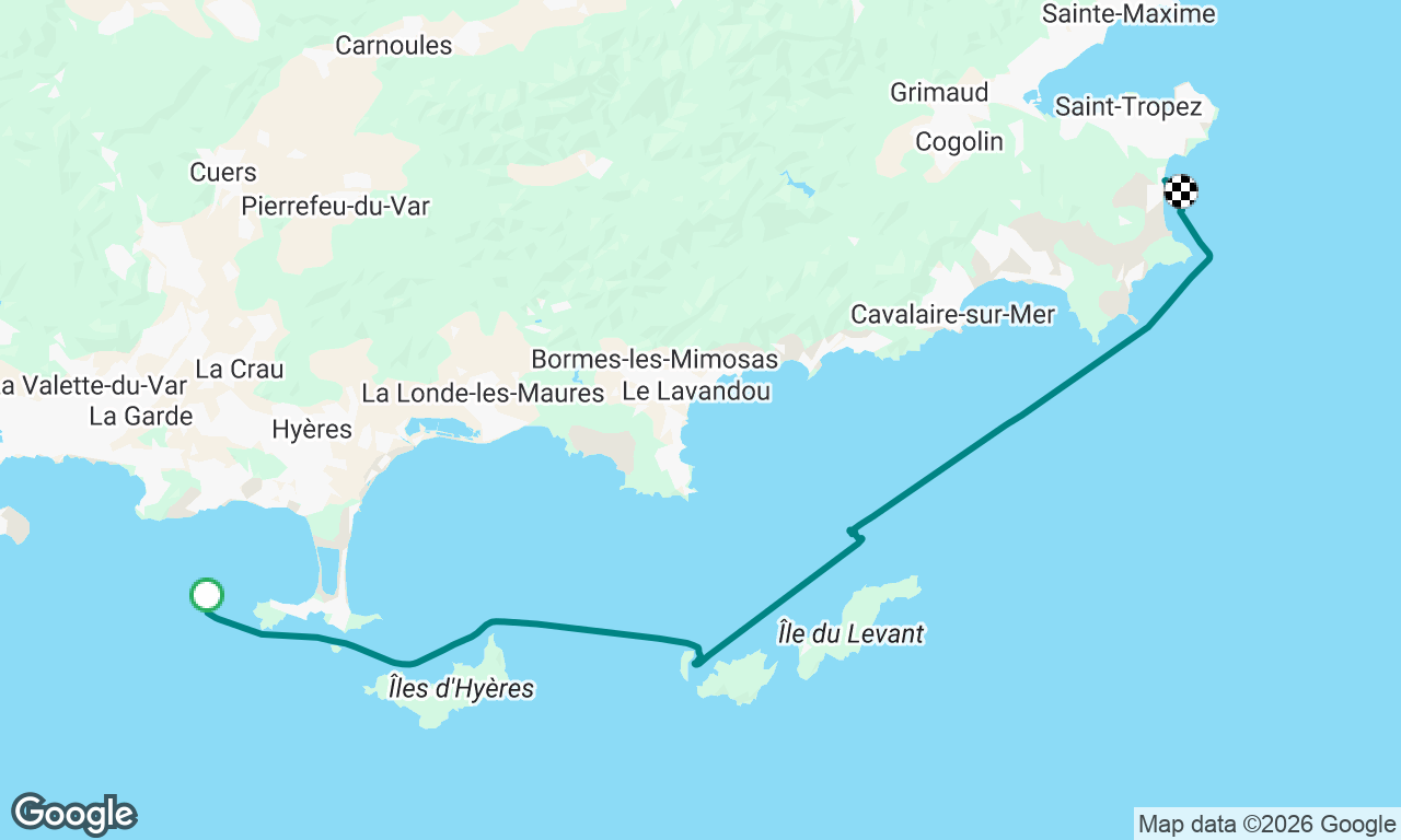 Voyage map