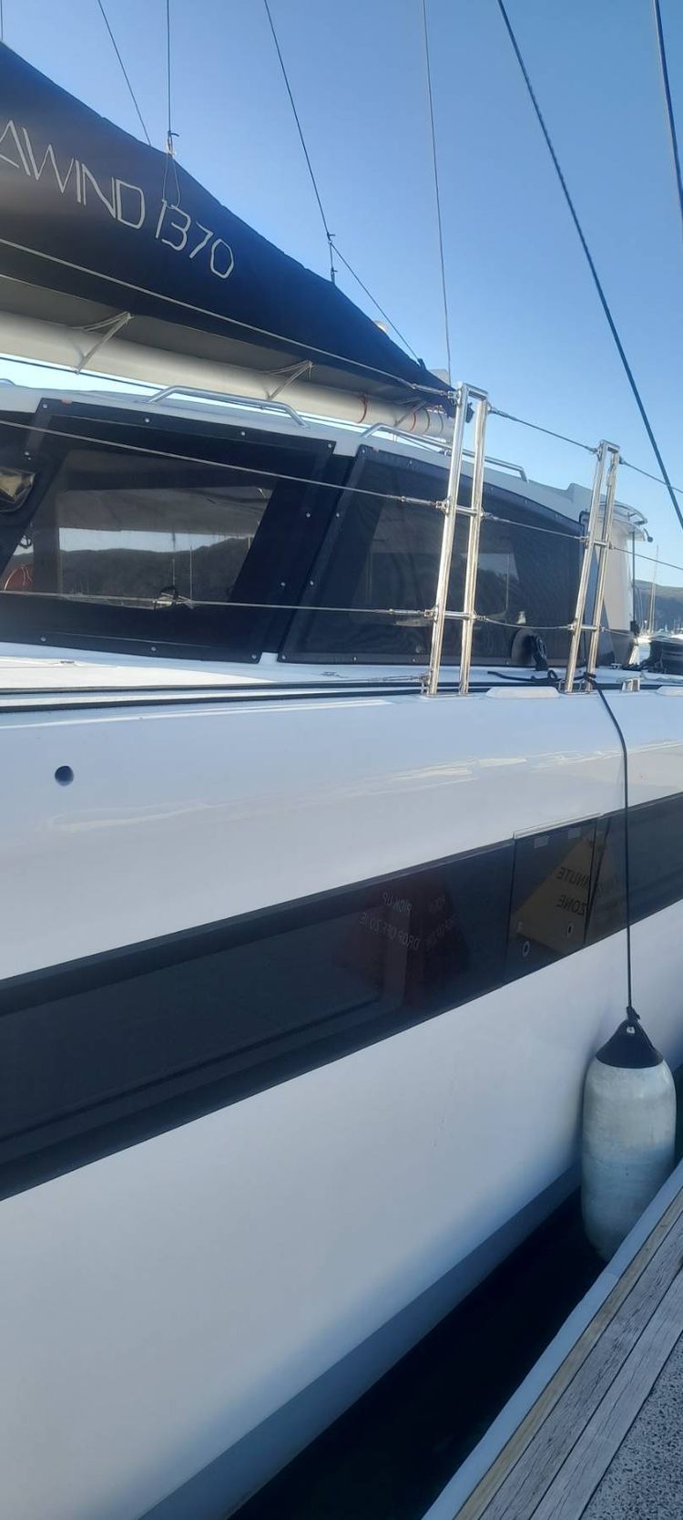 Voyage photo from MOB training. 