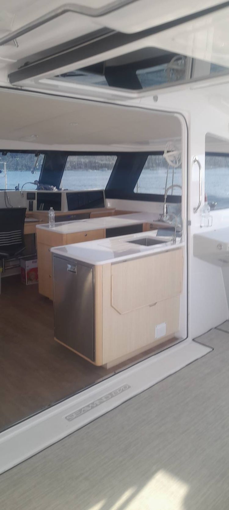 Voyage photo from MOB training. 