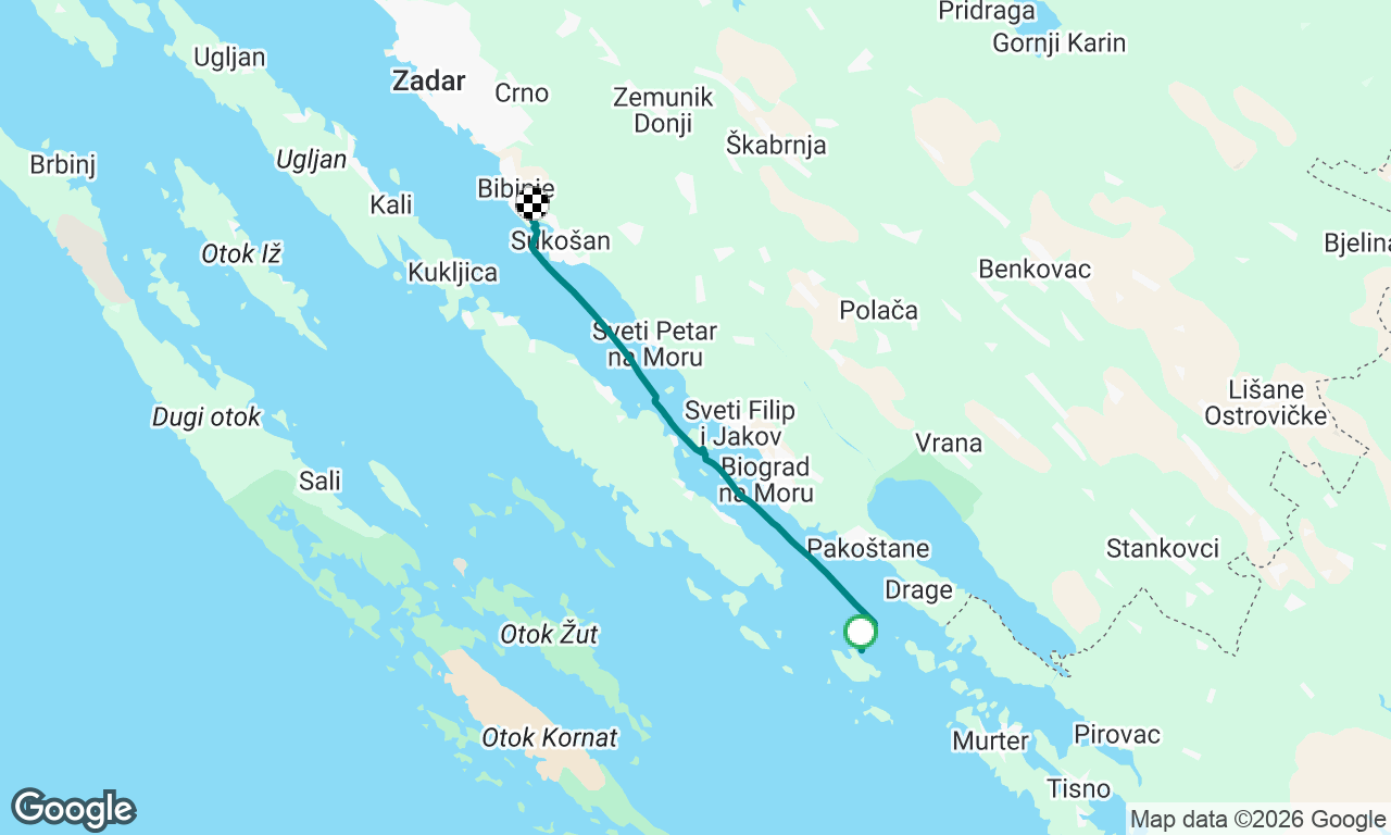 Voyage map