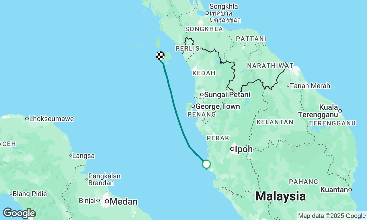 Pangkor to Rebak