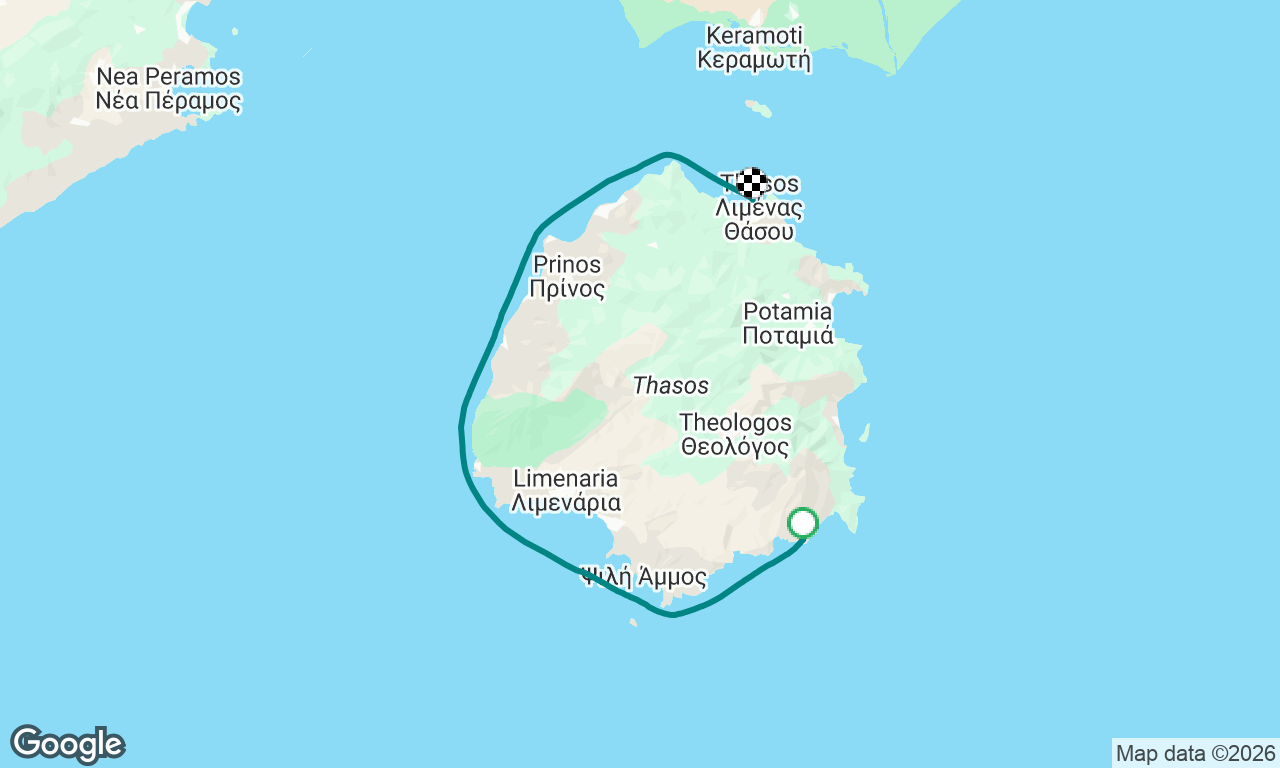 Voyage map