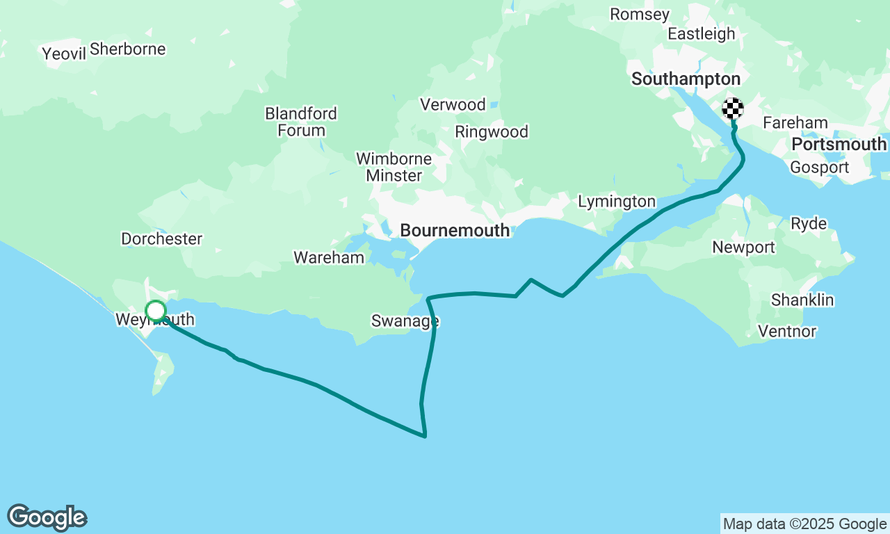 Weymouth to Hamble FCS