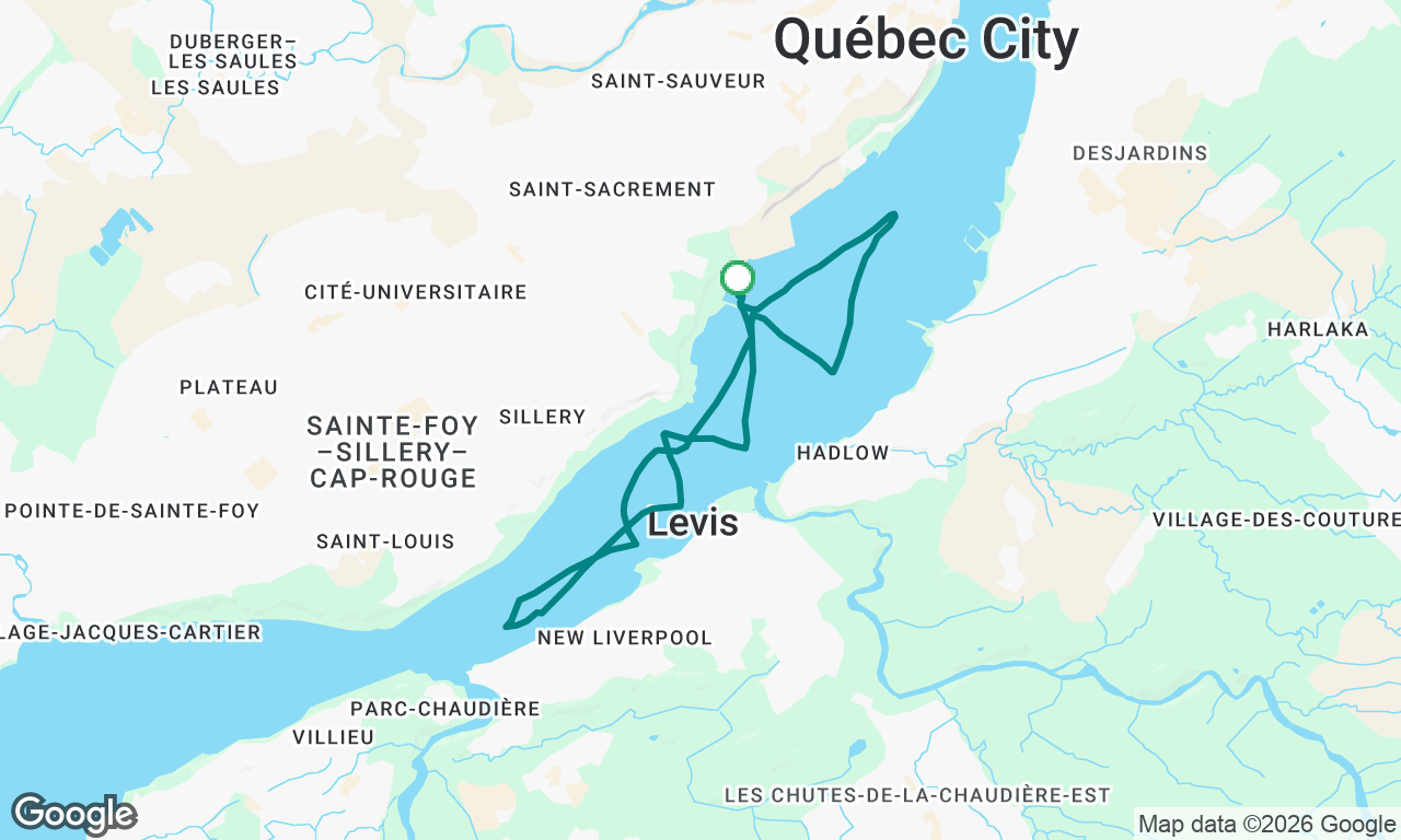 Voyage map