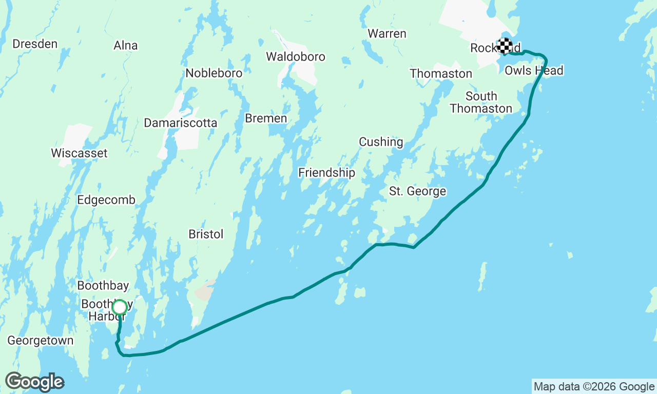 Voyage map