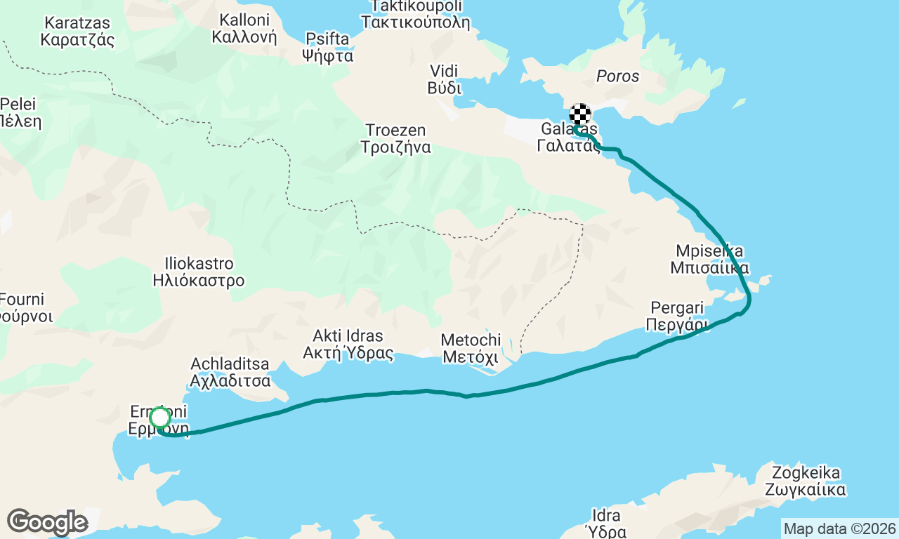 Voyage map