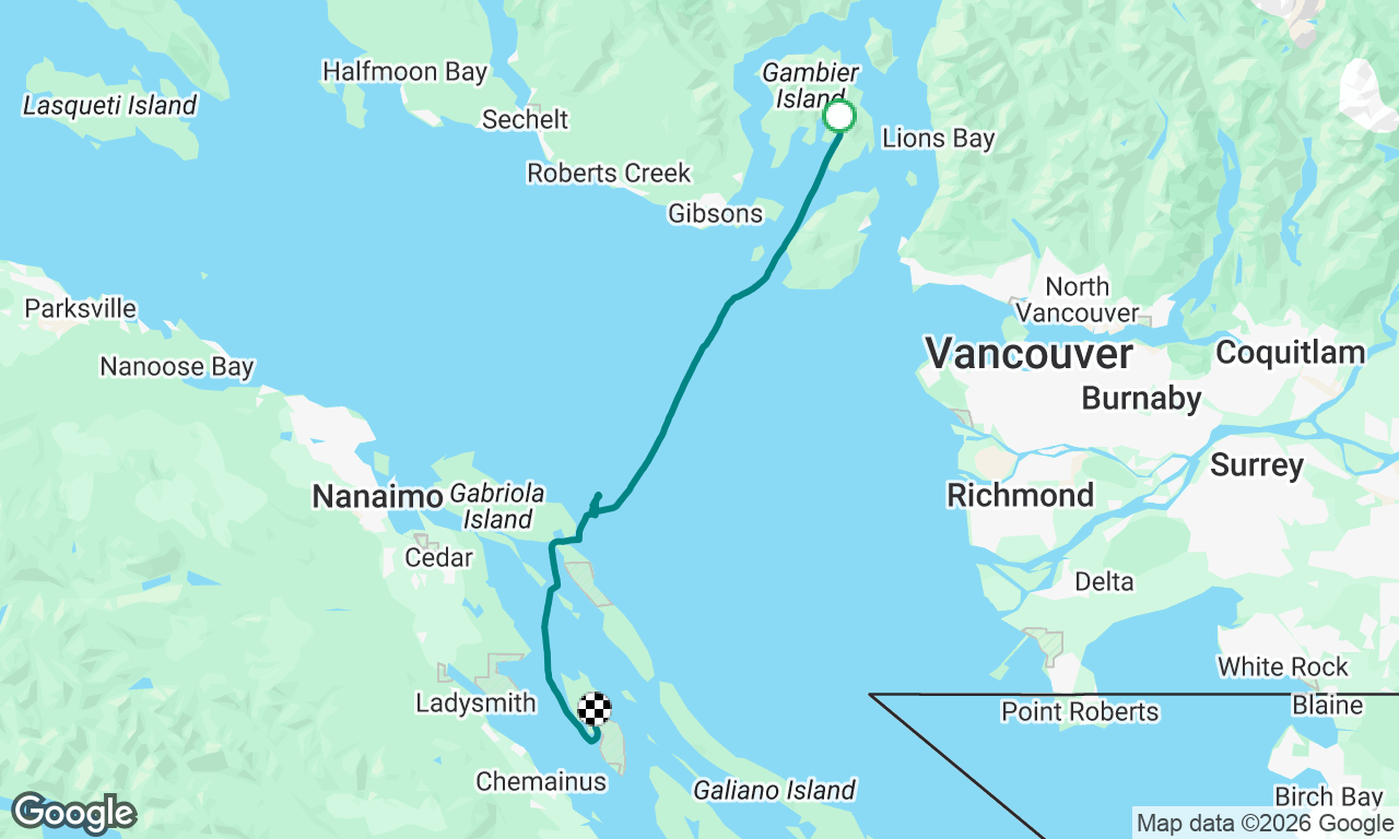 Voyage map