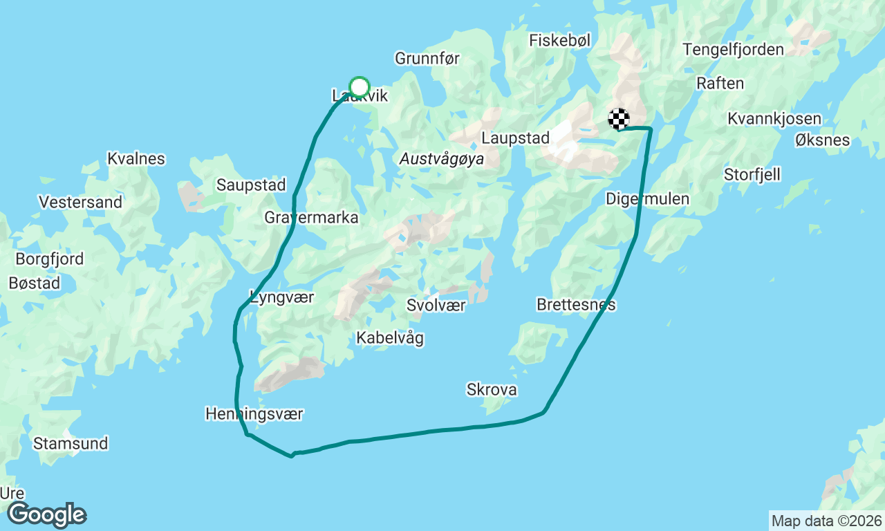 Voyage map