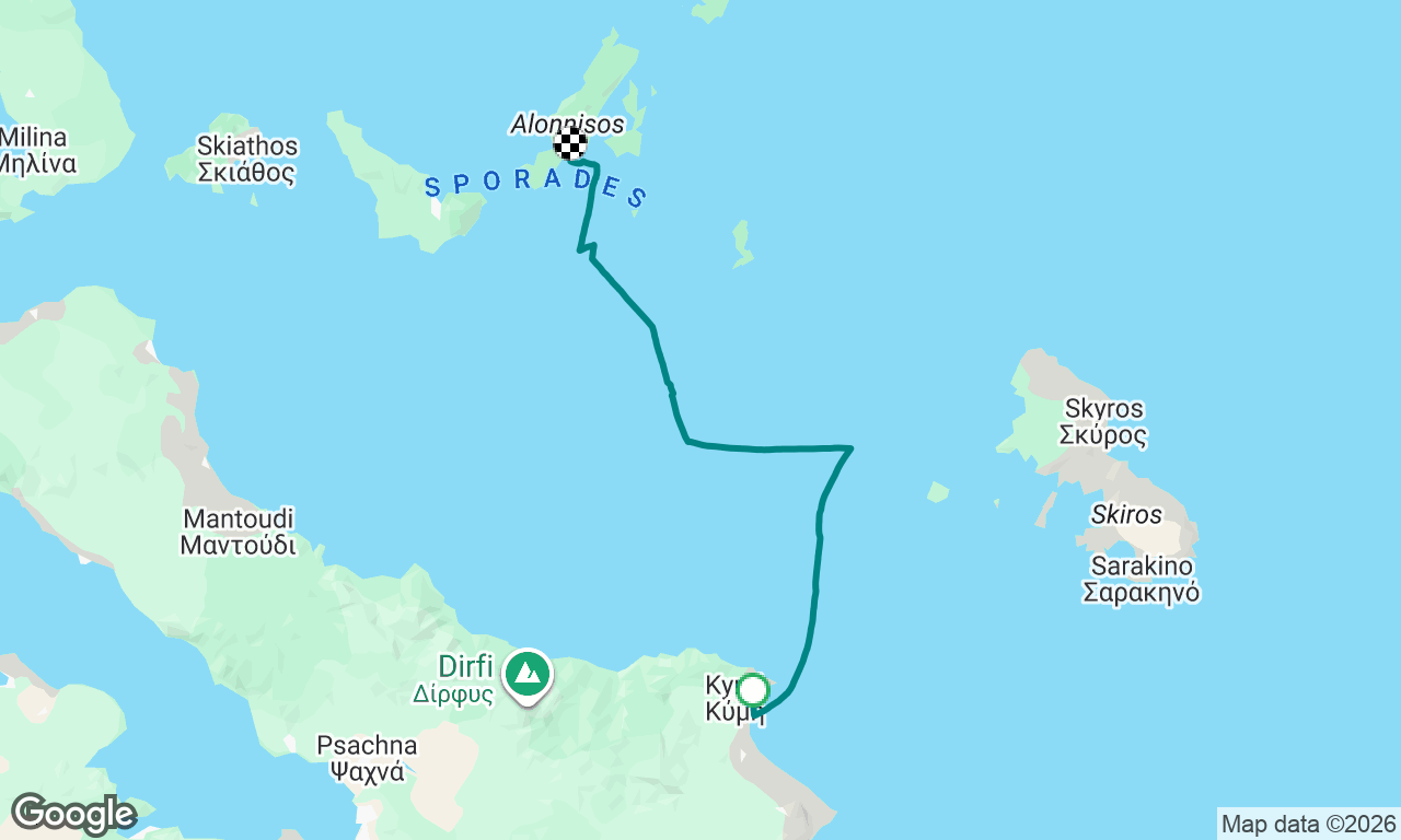 Voyage map