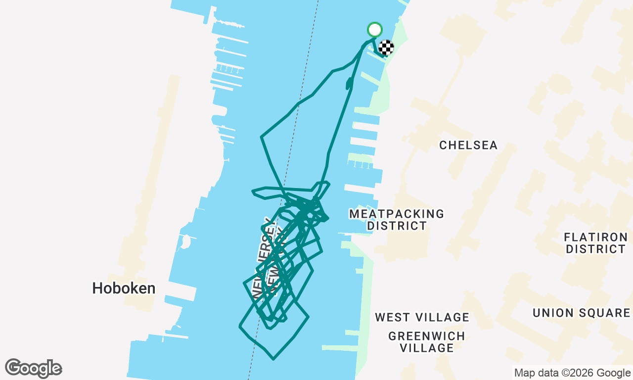 Voyage map