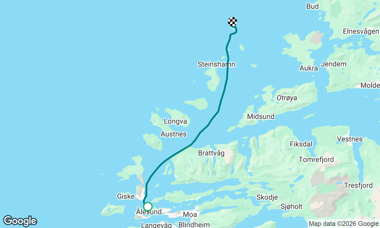 Voyage map
