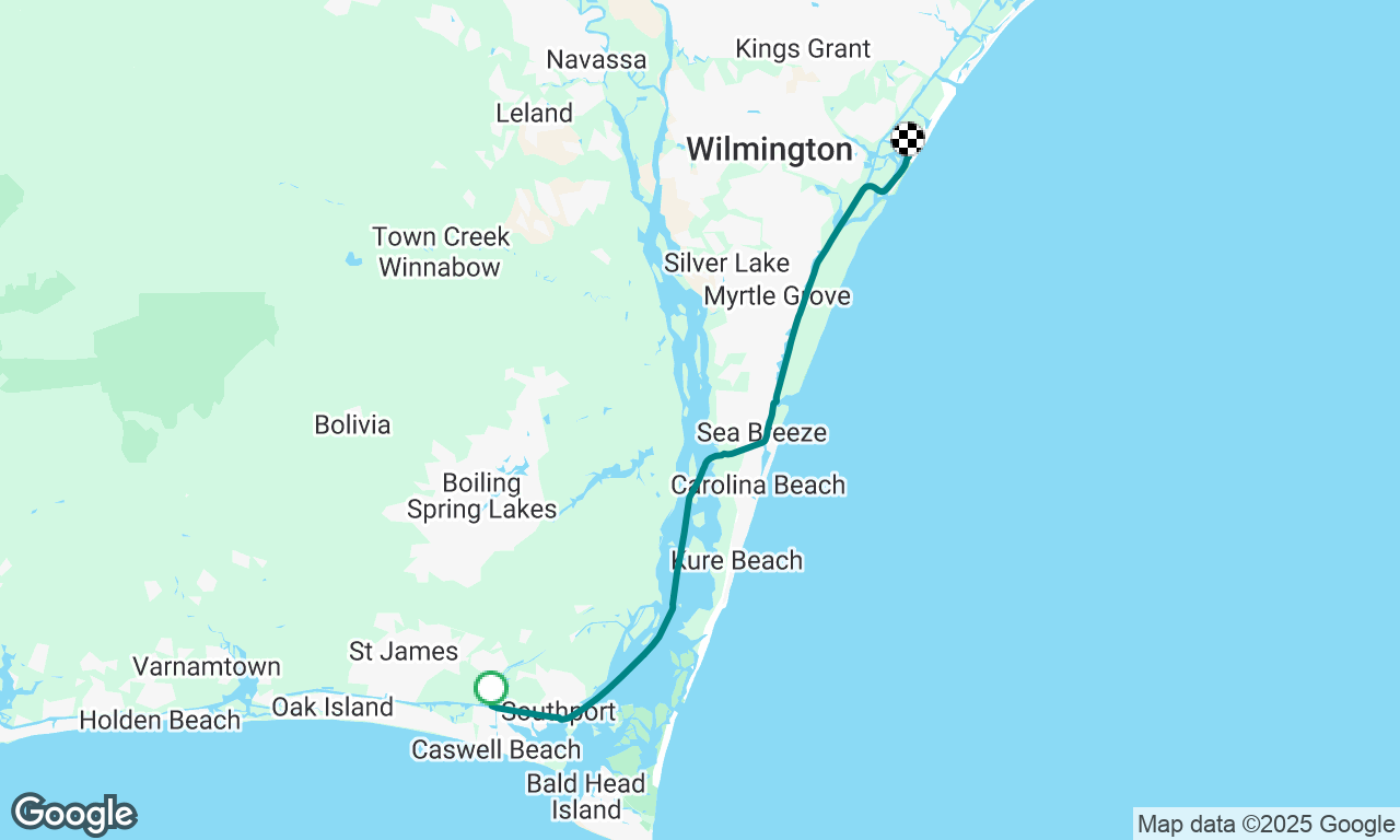 Onward and Northward Wrightsville Beach