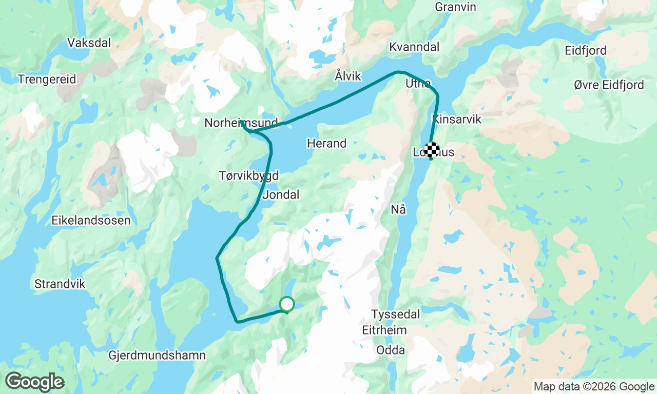 Voyage map