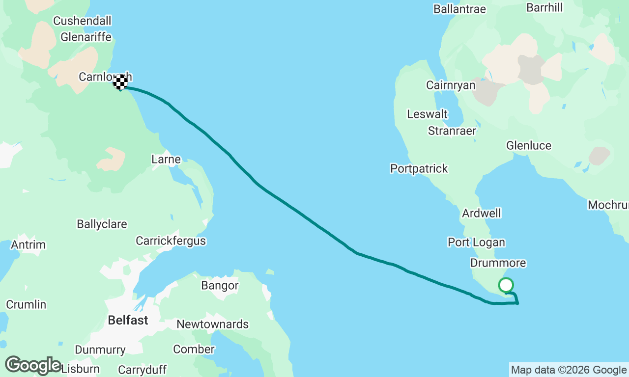 Mull of Galloway Anchorage to Glenarm