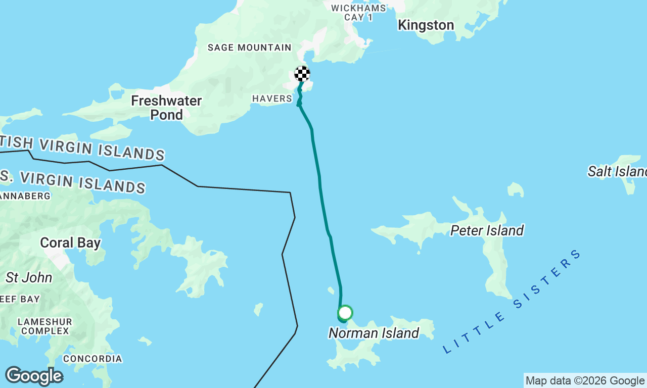 IC Day 7: Norman Island --> Nanny Cay