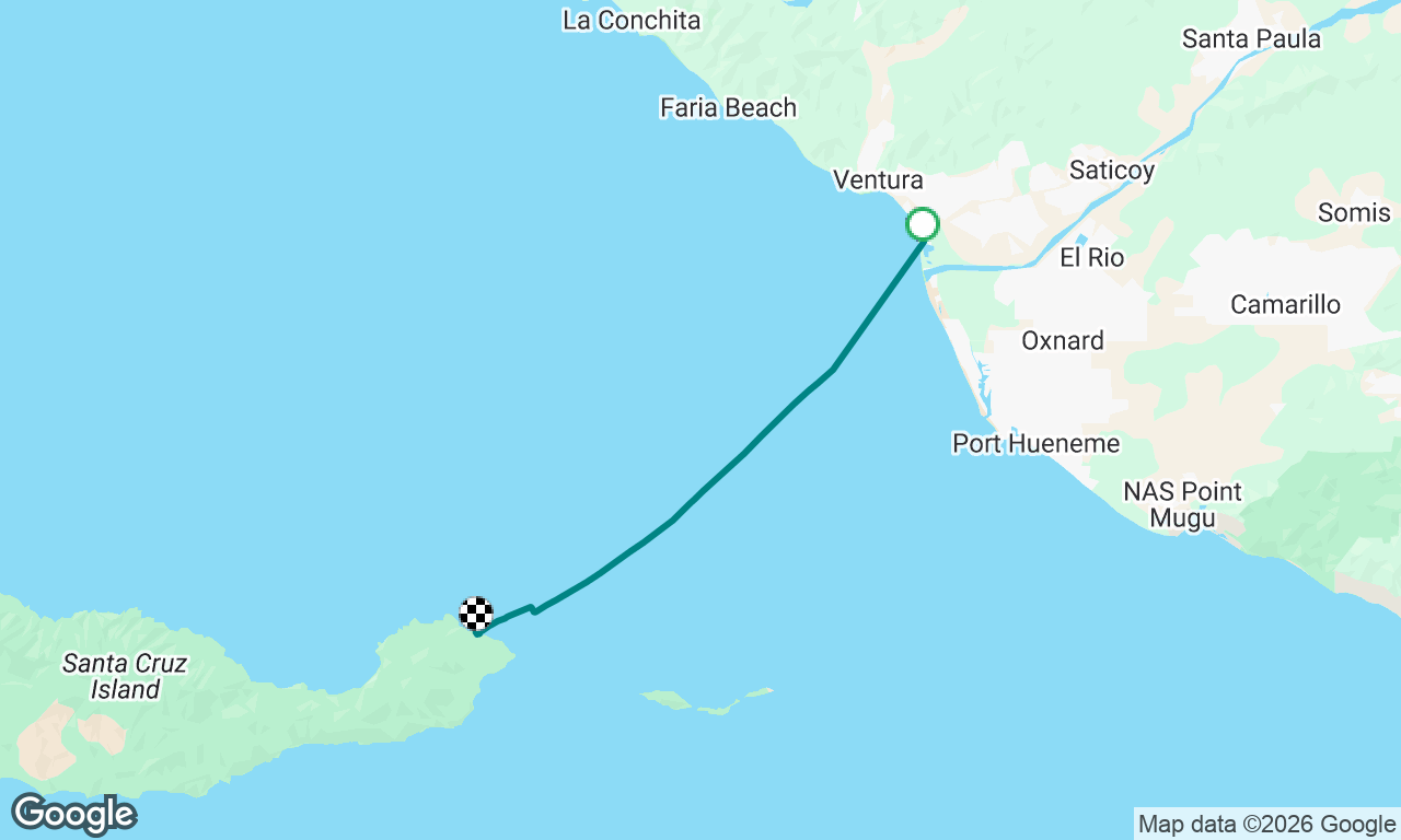 VWM to Scorpion Anchorage