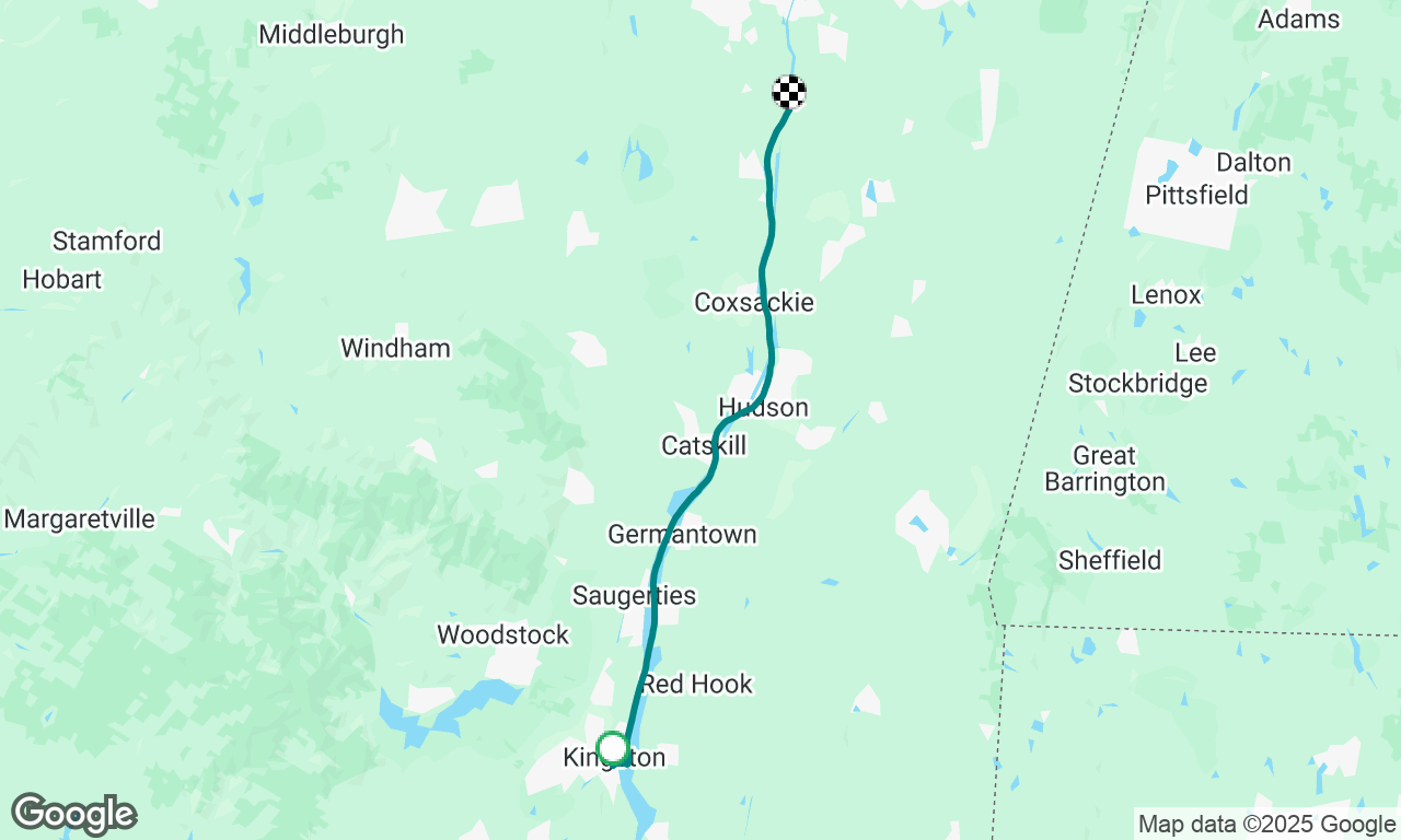 Good Hope’s journey home! 
Leg 3
Kingston - Castleton