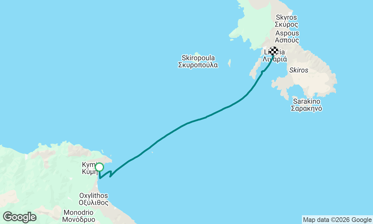Voyage map